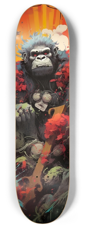 Ape's Paradise I 8 Inch Skateboard Deck