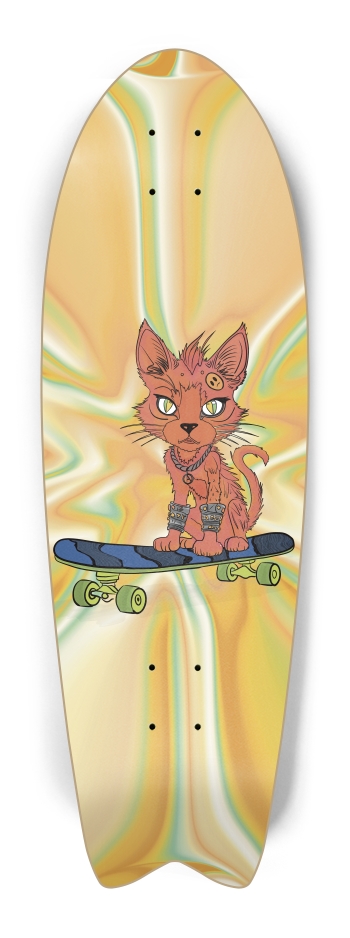Orange Fury: Punk Paws Skate