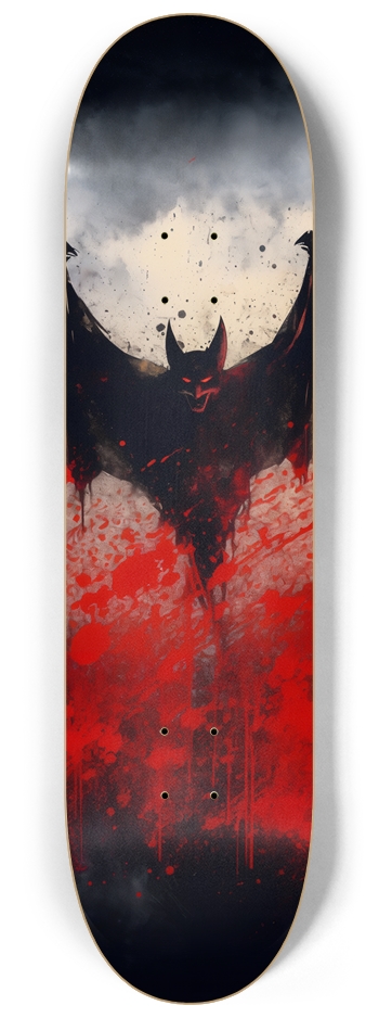 Bloody Bat 8-1/4 Skateboard Deck