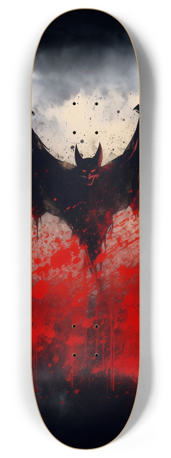 Bloody Bat 8 Inch Skateboard Deck