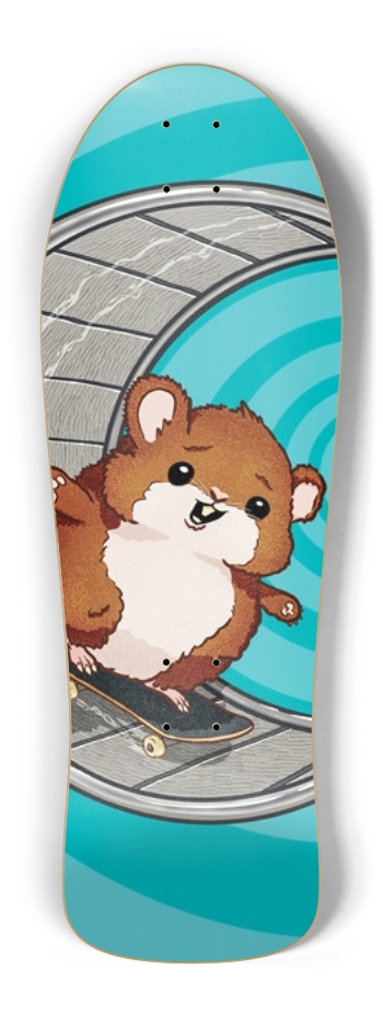 Hamster Wheel Old School Shape