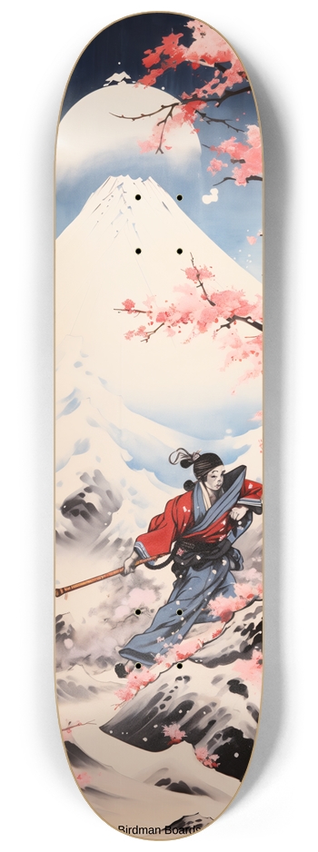 Wintertime Samurai 8-1/4 Skateboard Deck