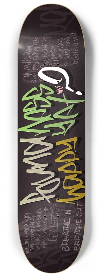 purple punch happiness 8-1/4 Skateboard Deck