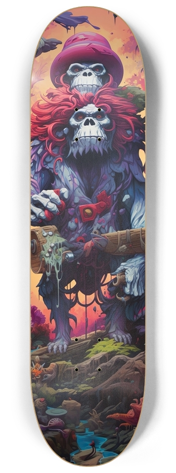 It's an ape's world 8-1/4 Skateboard Deck