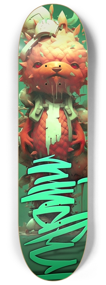 petty bear "mr. mindful" 8-1/4 Skateboard Deck