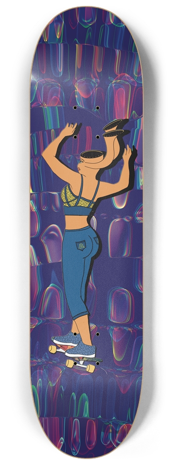 Skate It All Away 8-1/4 Skateboard Deck