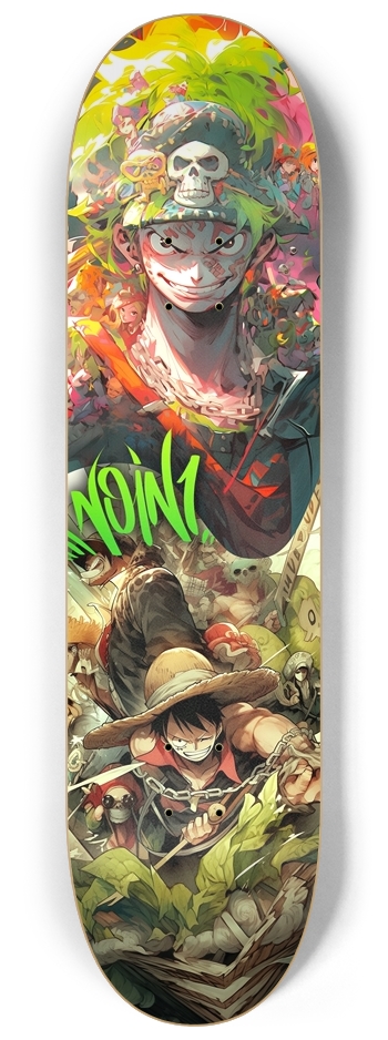 Two parts make a wild mashup 8-1/4 Skateboard Deck