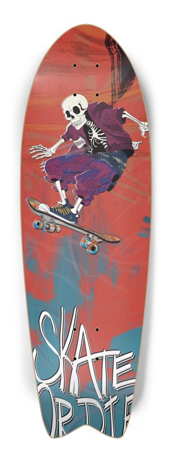 Skate or Die Skeleton