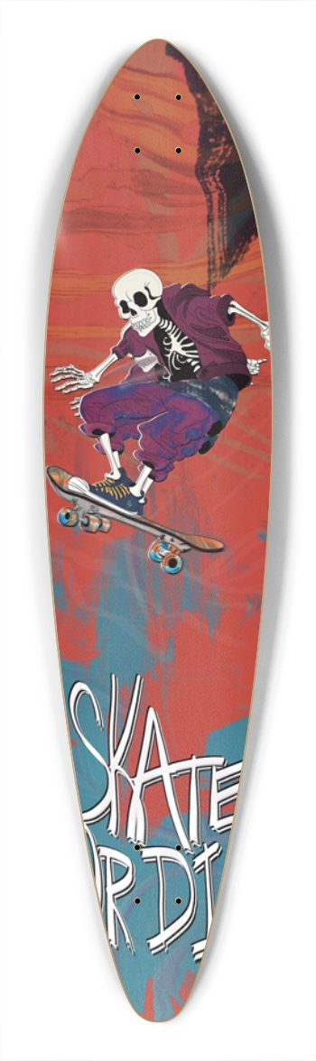Skate or Die Skeleton