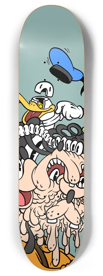 GoofDuck 8 Inch Skateboard Deck