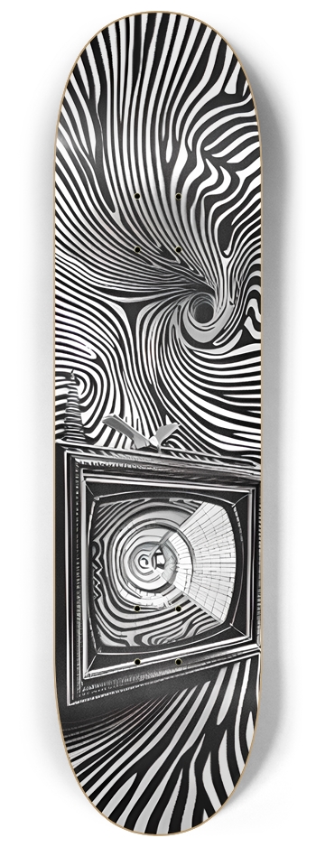 TV Moire 8-1/4 Skateboard Deck