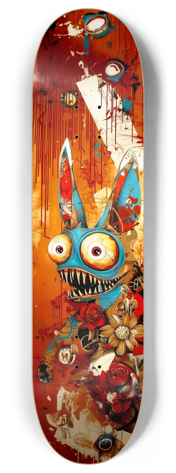 Rabbit monster 8 Inch Skateboard Deck