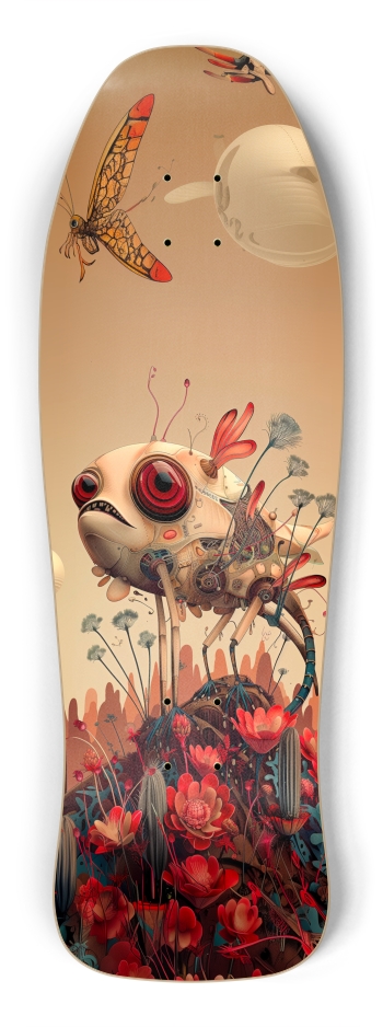 Robot Fish Flowers Shredder Shape
