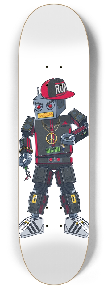 Boom Bot 8-1/4 Skateboard Deck