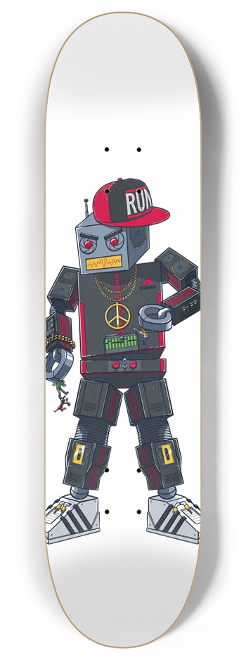 Boom Bot 8 Inch Skateboard Deck