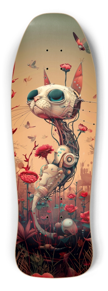 Robot space cat Shredder Shape