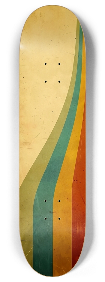 70s vintage design 8 Inch Skateboard Deck