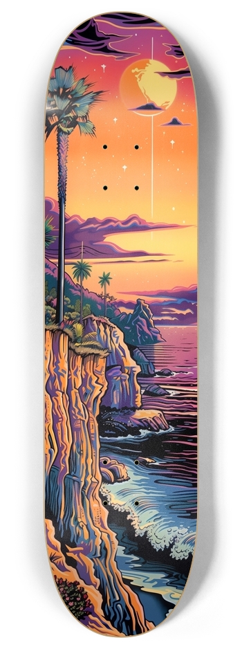 California Cliffs 8 Inch Skateboard Deck