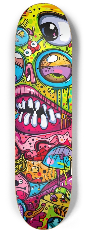 No Cavities 8-1/4 Skateboard Deck
