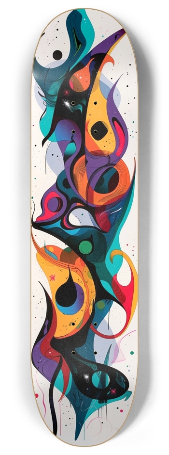 Odd Flames 8 Inch Skateboard Deck