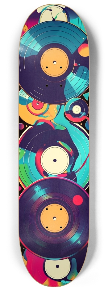 Vinyl 8-1/4 Skateboard Deck