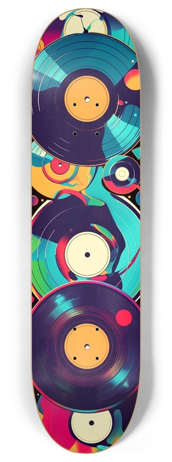 Vinyl 8 Inch Skateboard Deck