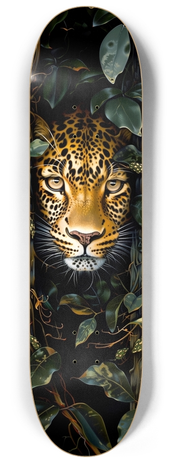 Leopard 8-1/4 Skateboard Deck