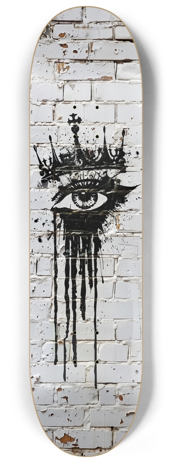 Queen 8-1/4 Skateboard Deck