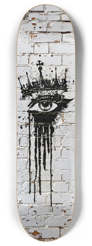 Queen 8 Inch Skateboard Deck