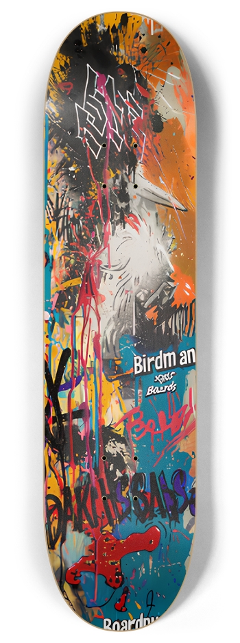 Street Muck Birdman Boards 8 Inch Skateboard Deck