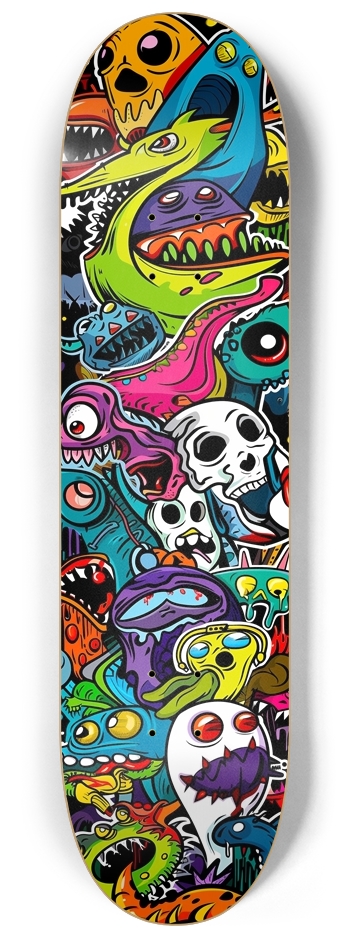 Ugly monsters 8-1/4 Skateboard Deck