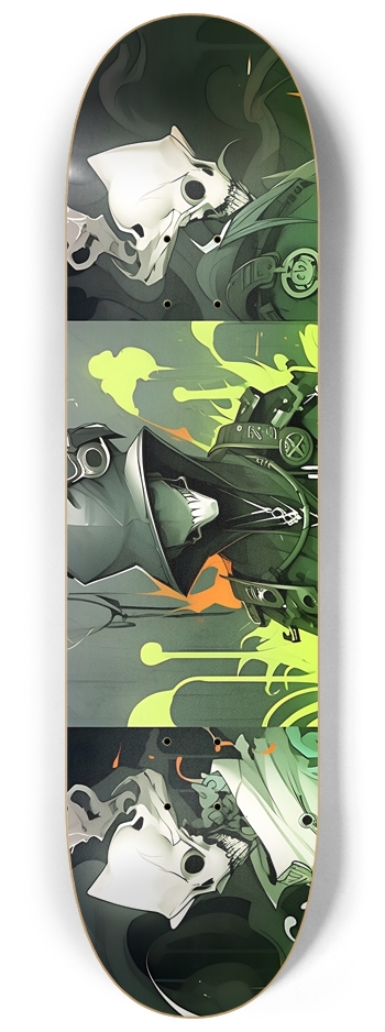 3 Oscars 8-1/4 Skateboard Deck