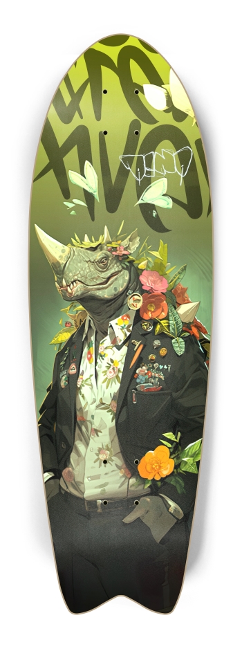 Rhinosaurs yellow. (be creative)