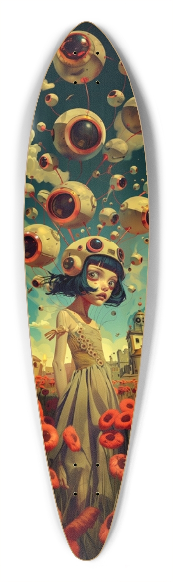 Anime space girl art illustration