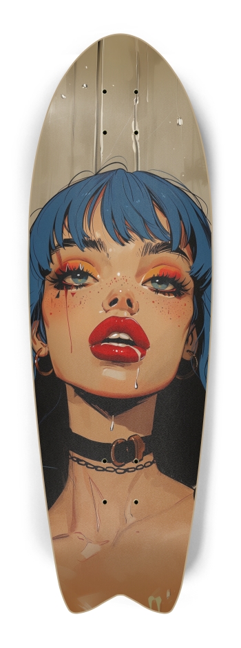 Sexy rock comic girl