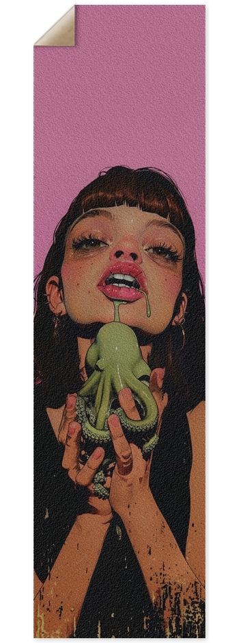 Jelly candy octopus rocky girl