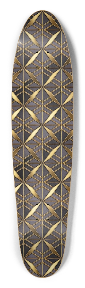Deco Wafer Longboard Shape