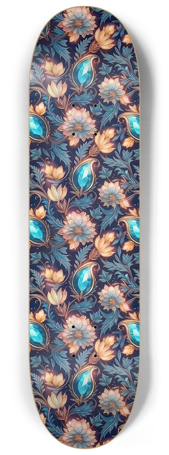Fantasy Paisley 8-1/4 Skateboard Deck