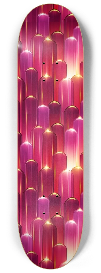 Red Oz 8-1/4 Skateboard Deck