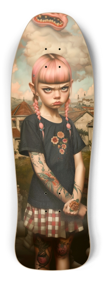 Bad day for bad girl Shredder Shape