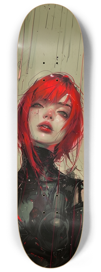 Cyber goth girl 8-1/4 Skateboard Deck