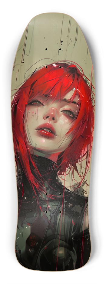 Cyber goth girl Shredder Shape