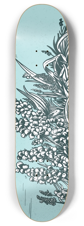 Sea Island 8 Inch Skateboard Deck