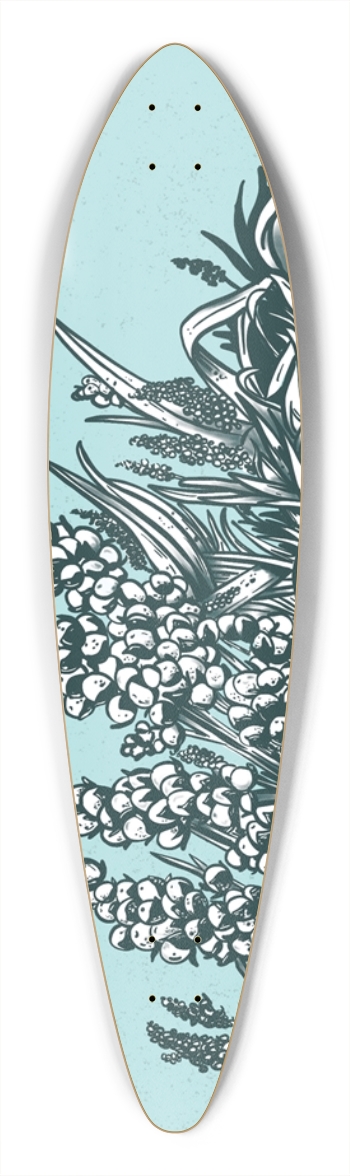 Sea Island Pintail Longboard