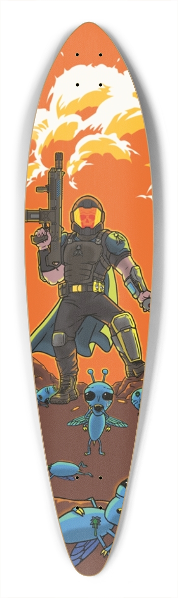 Bug Spray Pintail Longboard