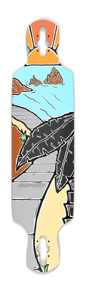 Surf Sunset (Fish Tail)