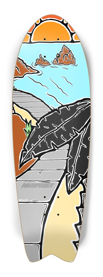 Surf Sunset (Fish Tail)