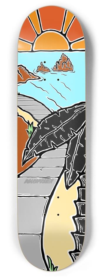Surf Sunset (Fish Tail)