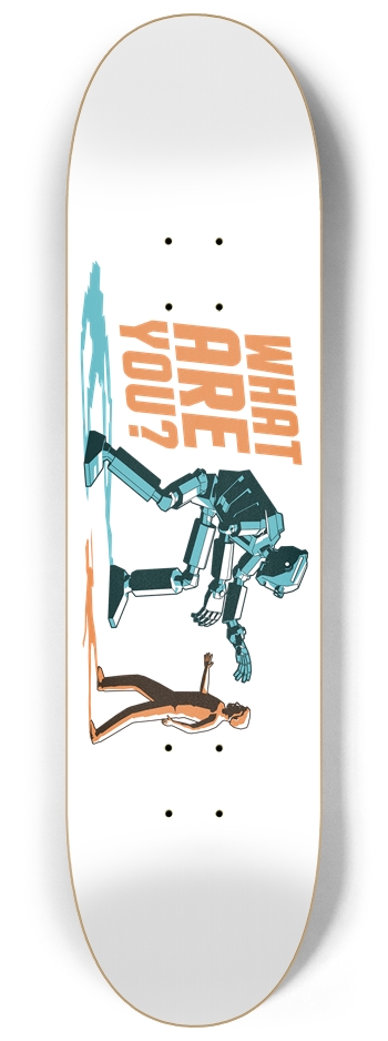What Are You? 8-1/4 Skateboard Deck