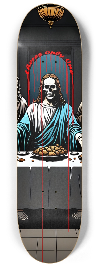 last supper 8-1/4 Skateboard Deck
